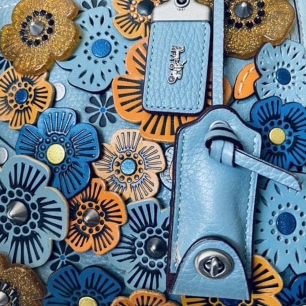 ROGUE 25 WITH GLITTER TEA ROSE (COACH 10512)
LH/STEEL BLUE - Picture 2 of 11